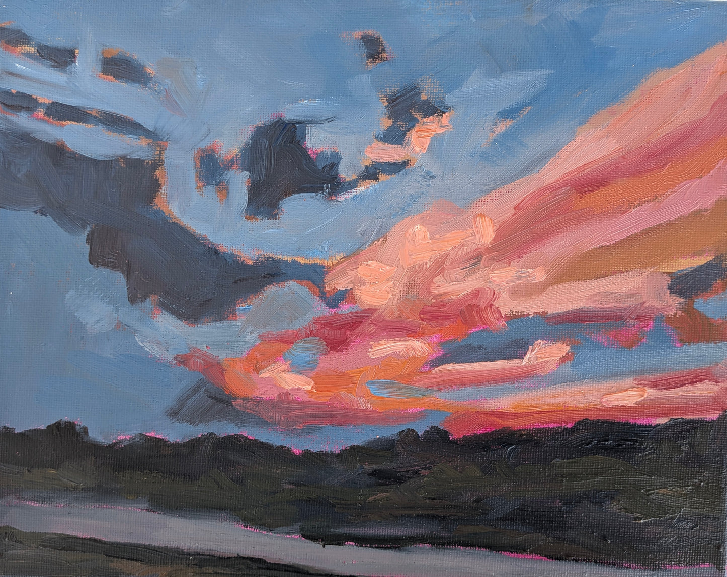 “The clouds are coming in“ - 8x10 Limited Edition Print