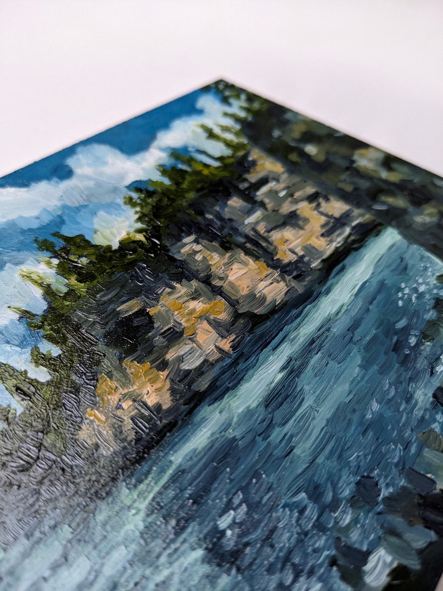 “Canada Views” - 5x7 Original Oil Painting
