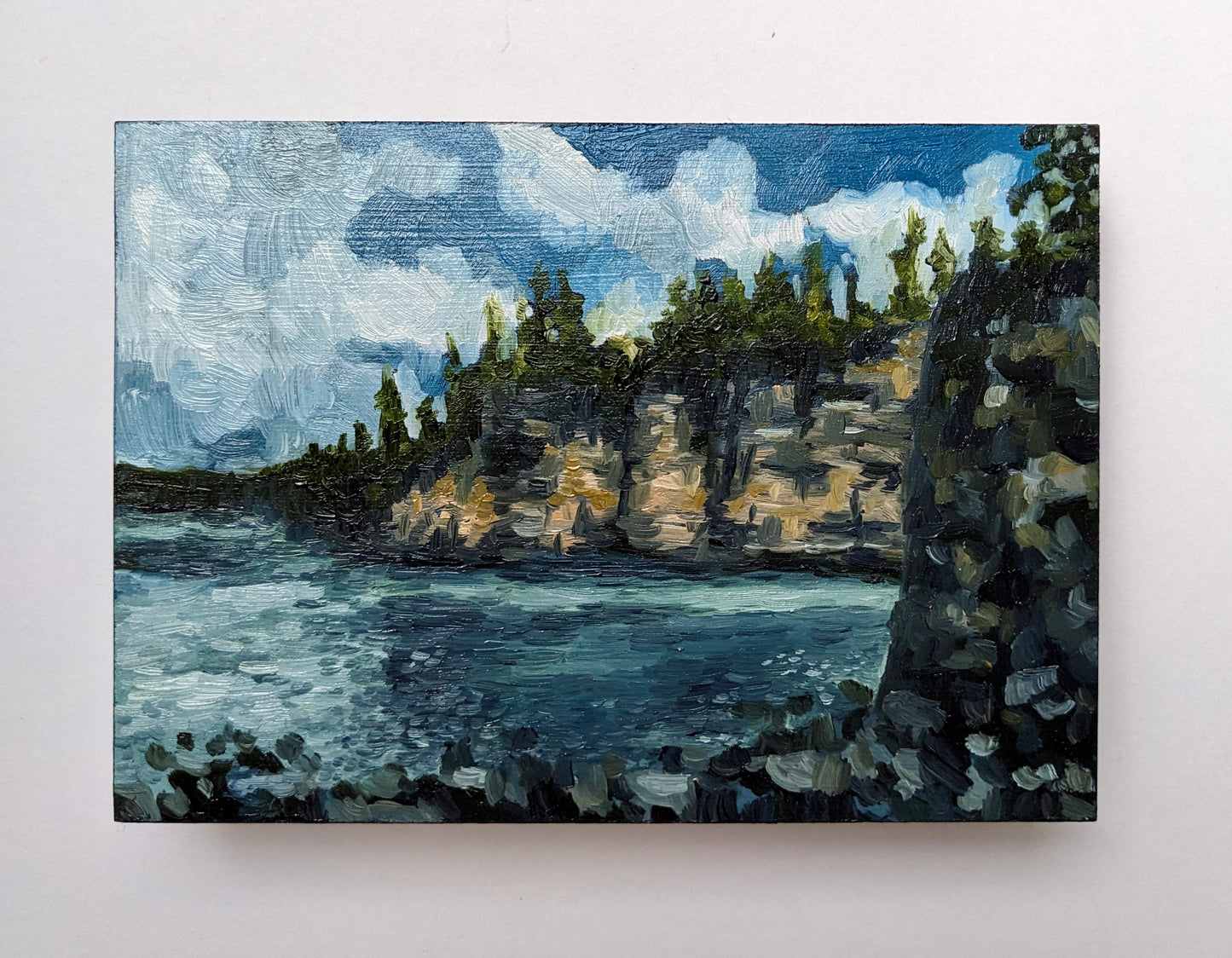 “Canada Views” - 5x7 Original Oil Painting