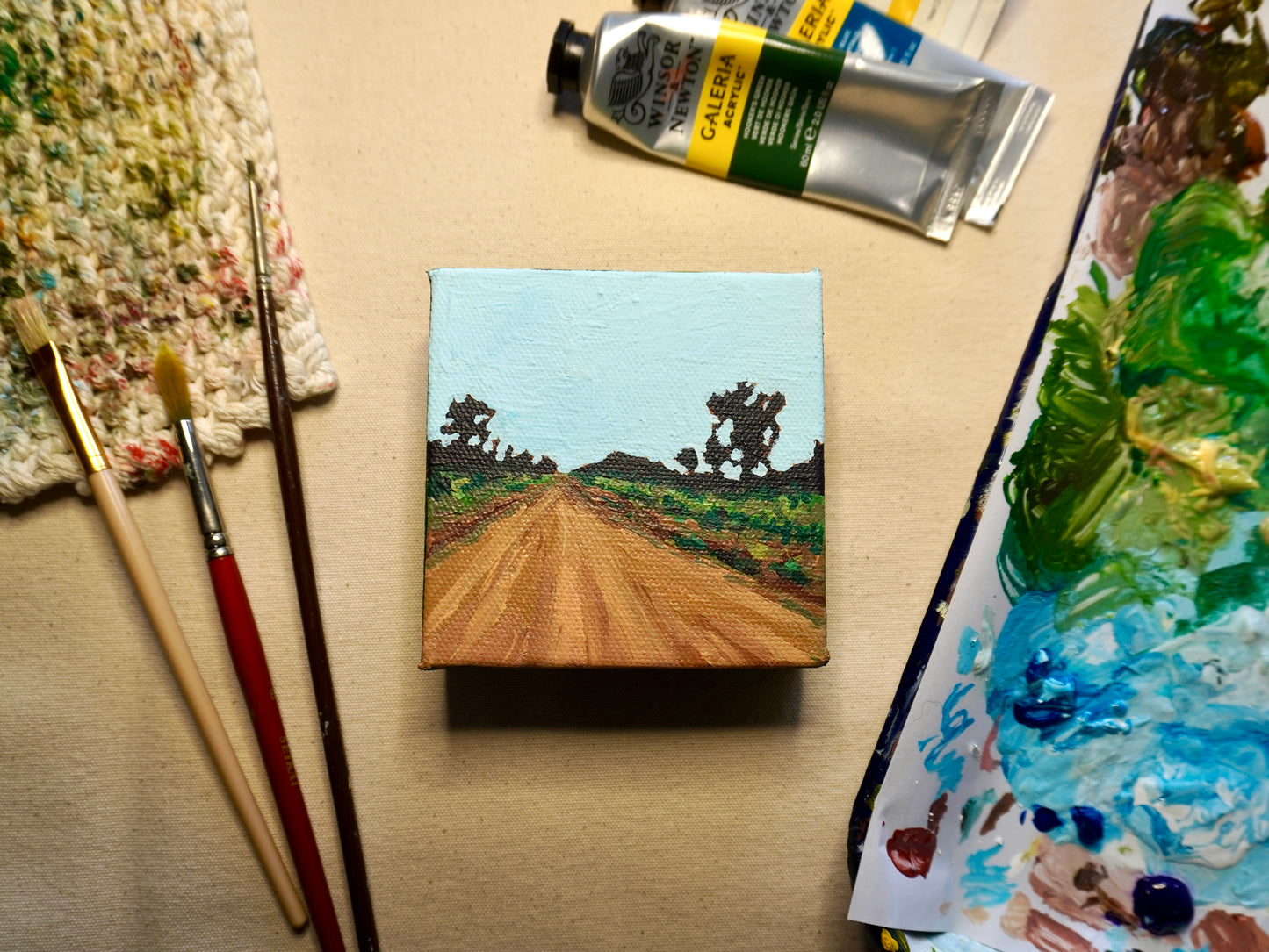 “Spot the Difference 1” - Original Acrylic Painting