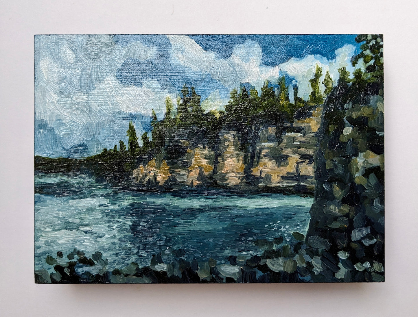 “Canada Views” - 5x7 Original Oil Painting