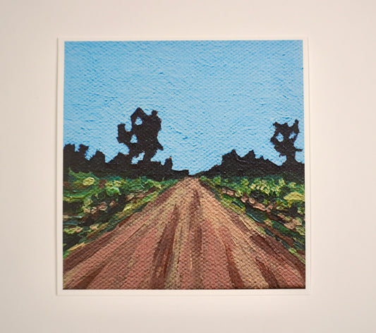 "Spot the Difference 2" - 6x6 Acrylic Painting Print