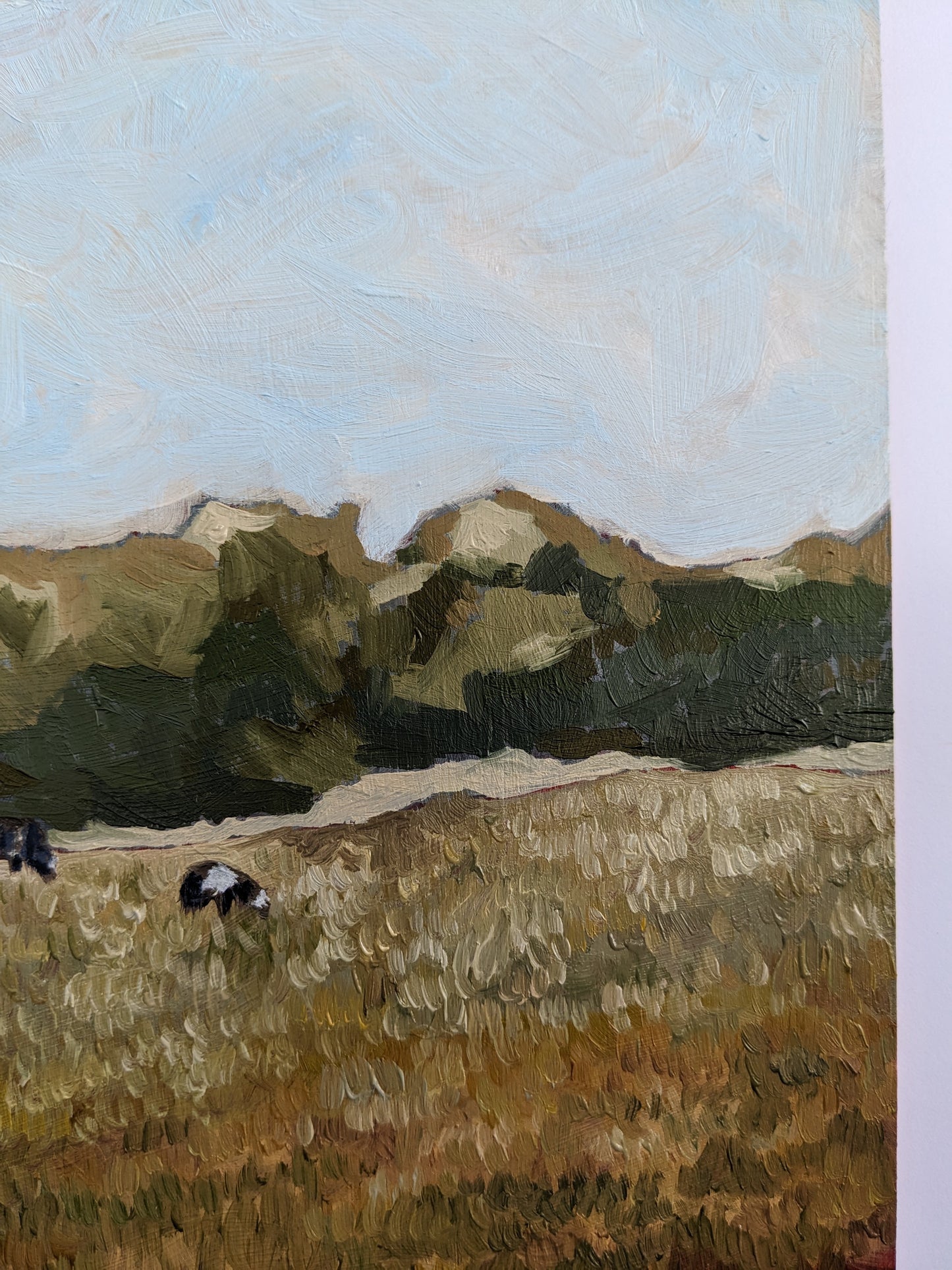 “Greener” - 12x12 Original Oil Painting