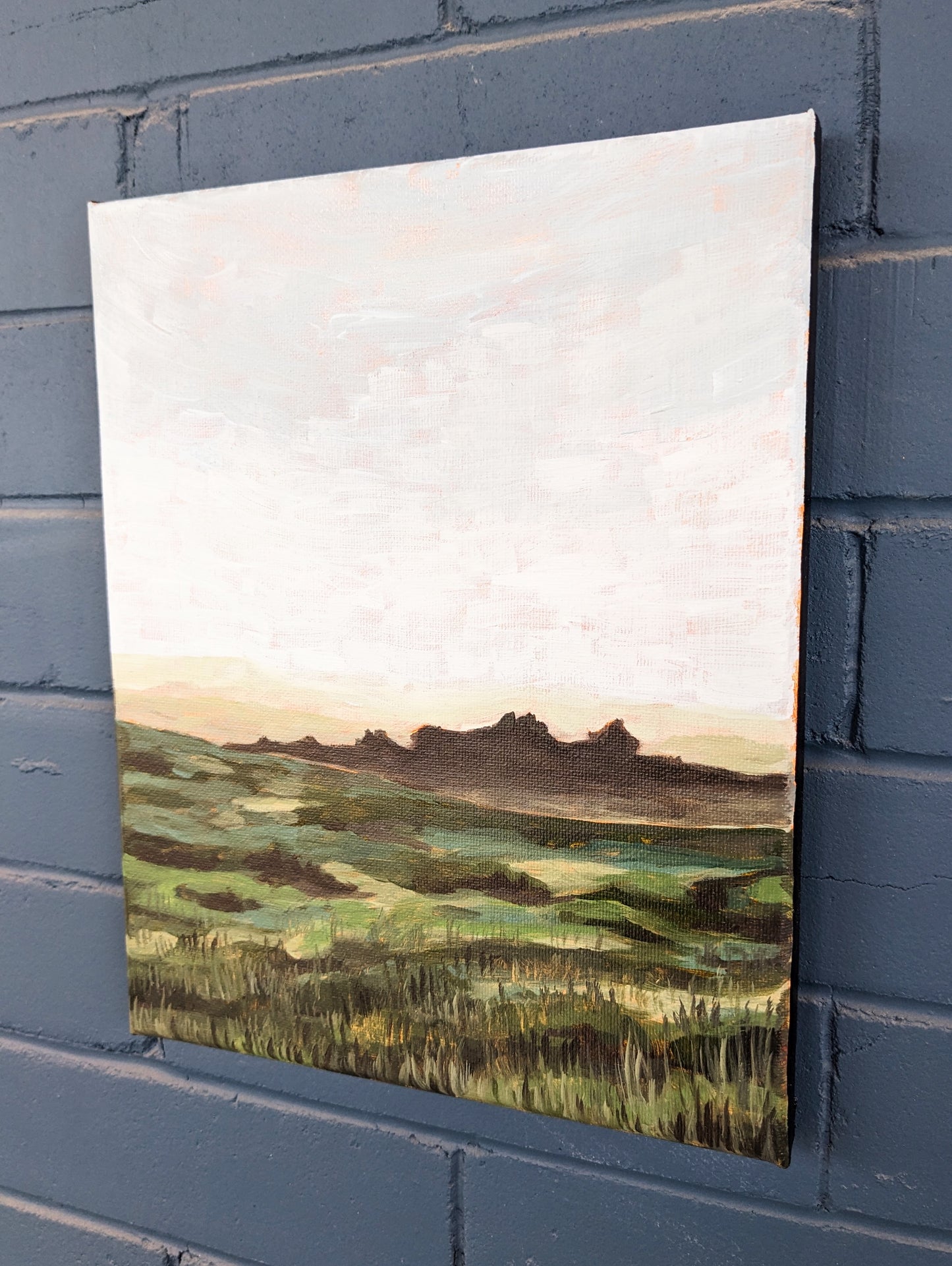 “Expansive Green” - 8x10 Original Acrylic Painting