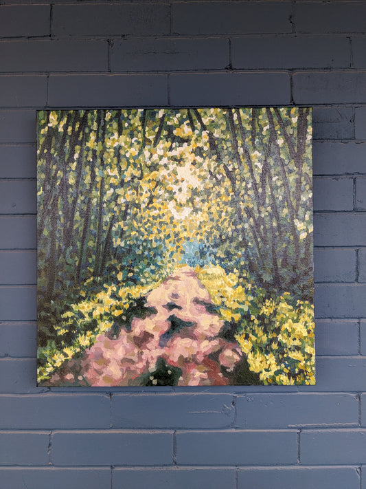 "The Forest Path" -Original Oil Painting