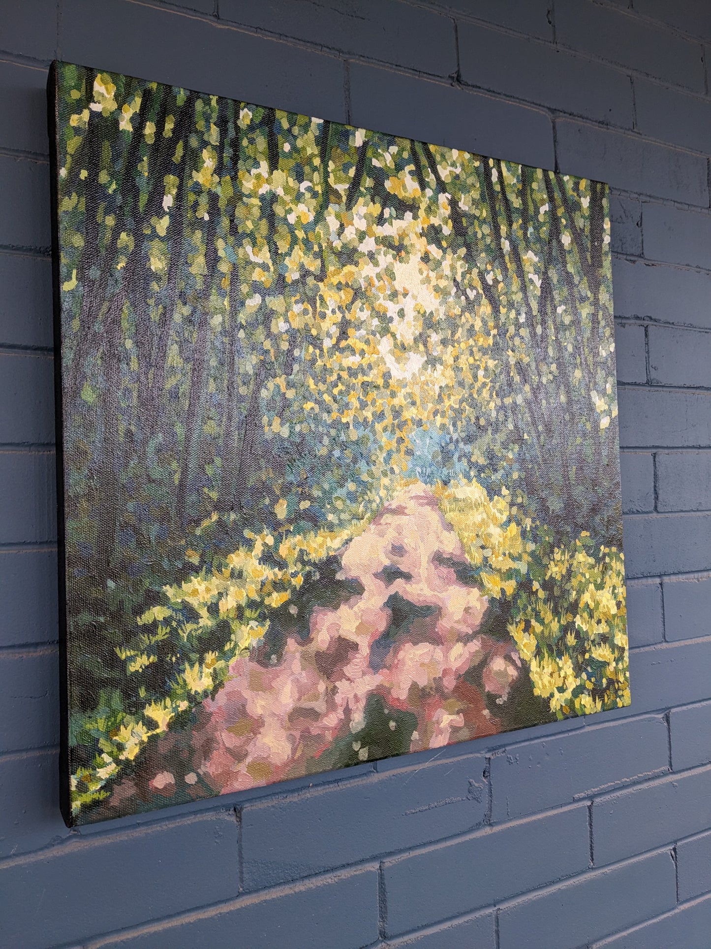 "The Forest Path" -Original Oil Painting