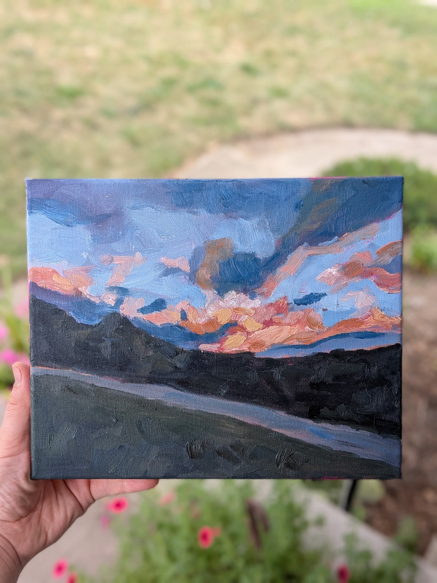 “The light will come again” - oil on canvas