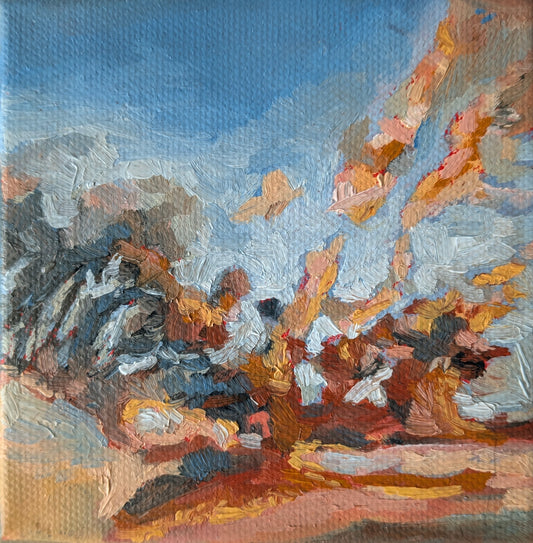 “Don’t stop until you get there“ - 6x6 Limited Edition Print
