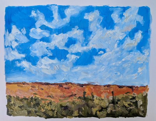 “Get out of the house and enjoy the sky" - 8x10 limited edition print