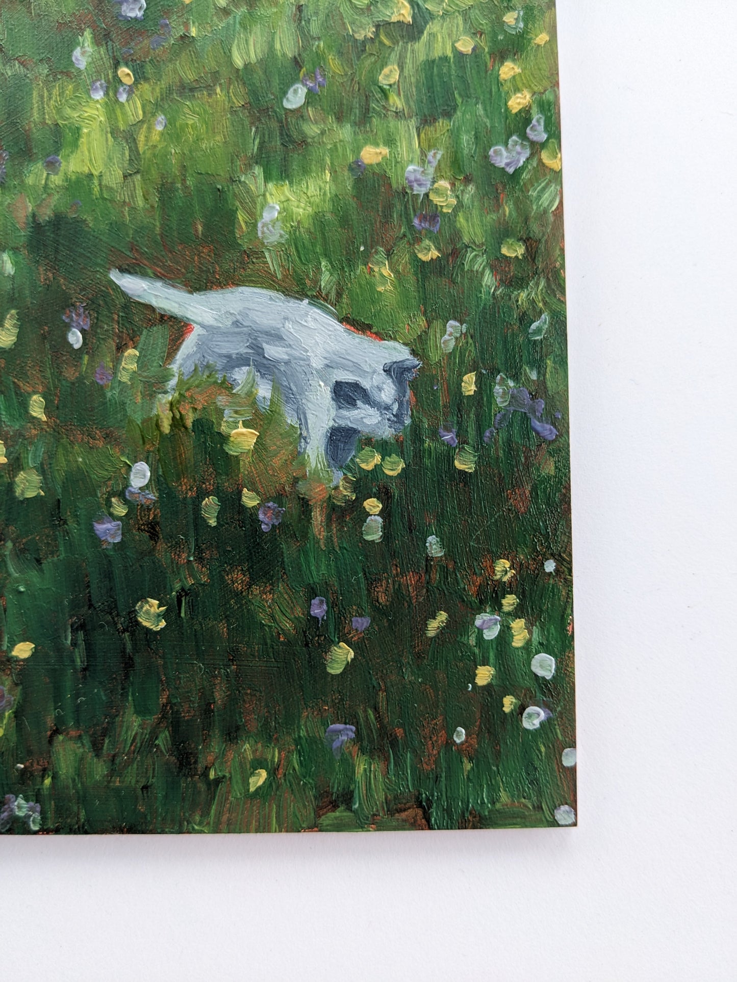 ORIGINS 8 : Old Enough To Remember - 6x6 Original Oil Painting