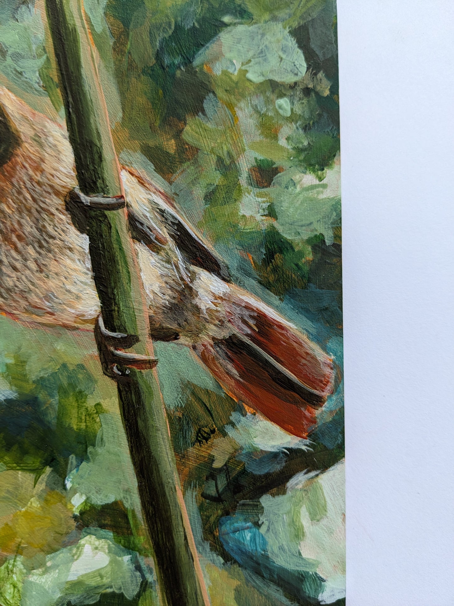 ORIGINS 5 : Youth - 6x6 Original Acrylic Painting